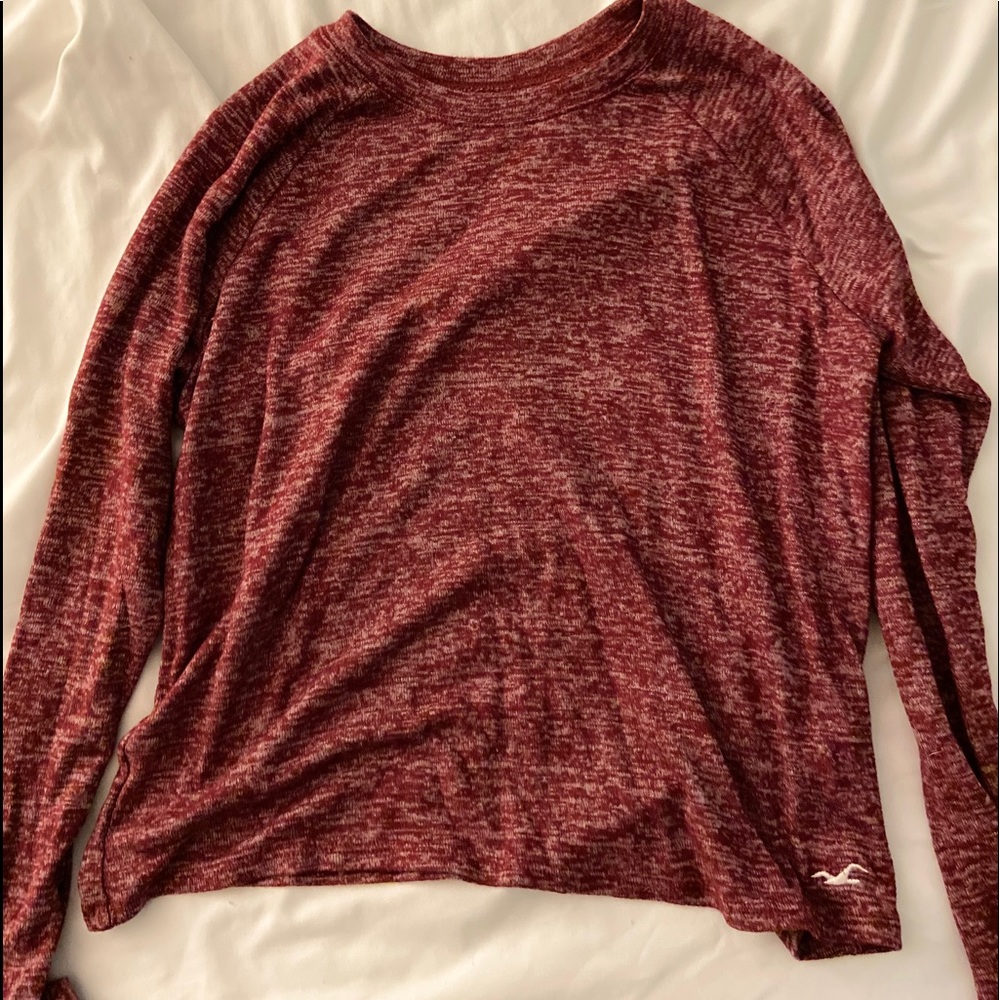 maroon top!